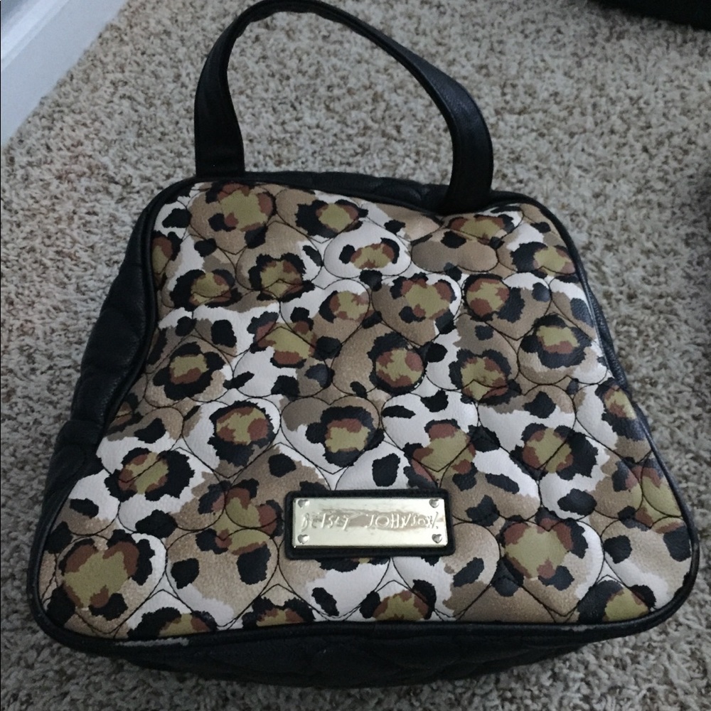 Betsey Johnson lunch bag.
